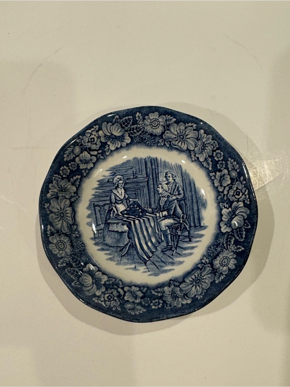 Liberty Blue Small Blue Betsy Ross Bowl